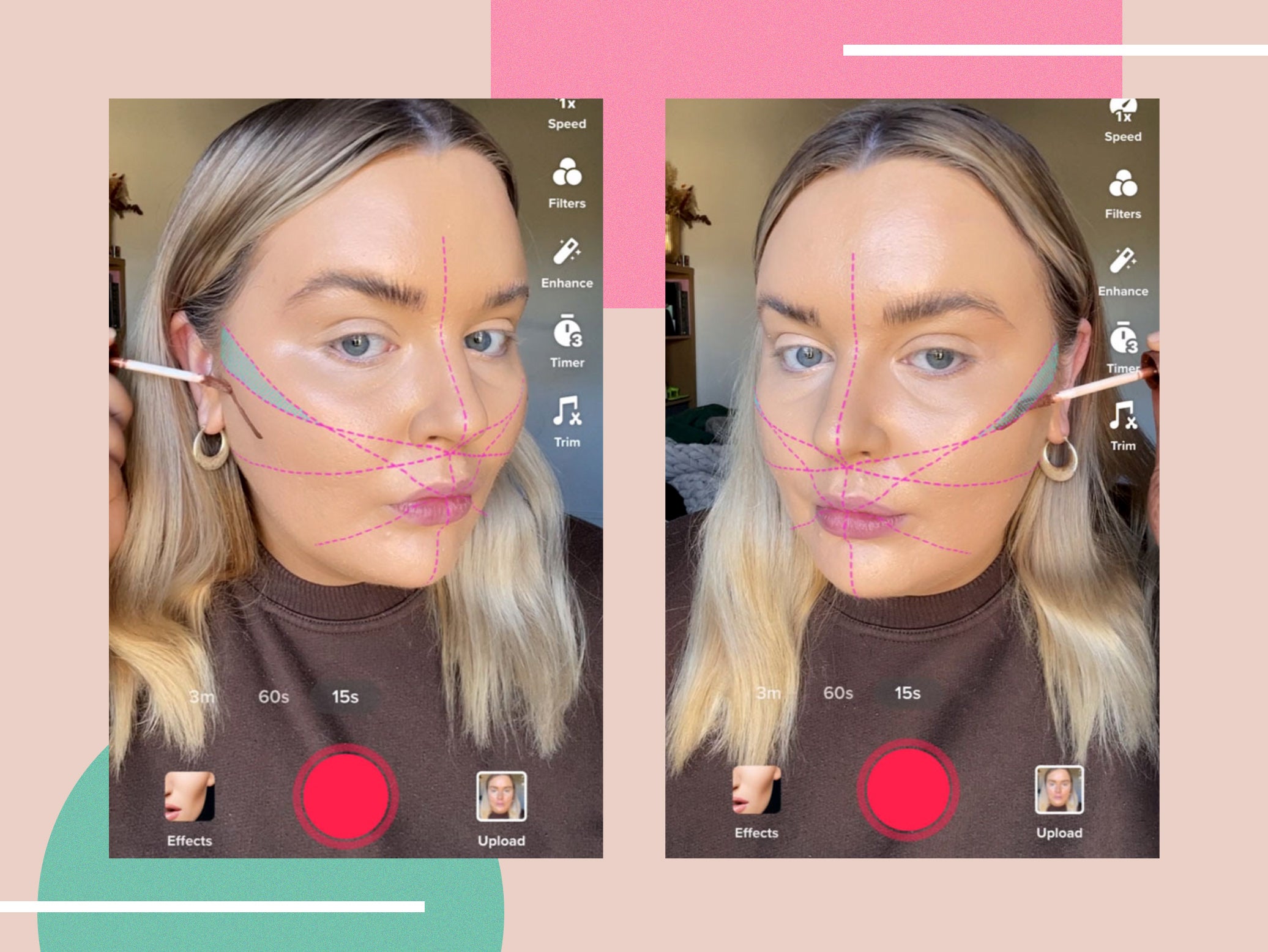 Tiktok Contour Filter Does It Actually Work The Independent